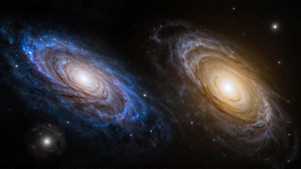 Diversos tipos de galaxias